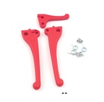 vespa piaggio domino red plastic party lever set