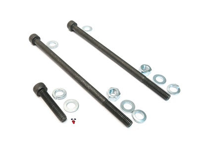 vespa piaggio engine mounting bolt set - complete set of 3