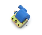 OEM vespa ignition coil in the color BLUE