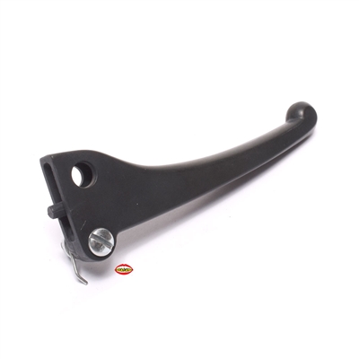 oem vespa black domino plastic brake lever - RIGHT