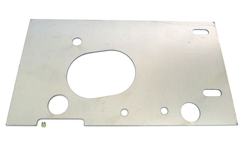 vespa piaggio sub-frame reinforcement plate