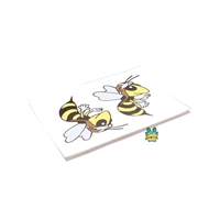 VESPA yellow wasp sticker set