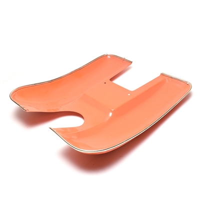 nos vintage universal leg shields - ORANGE