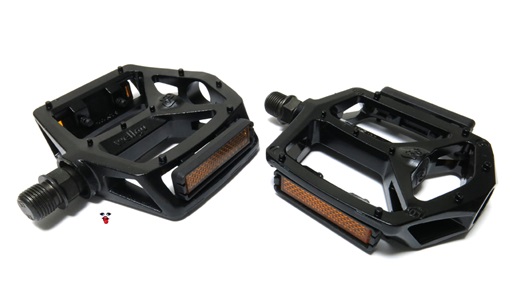 wellgo Y-DECK pedals - aluminum gloss black