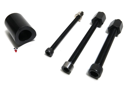 wrist pin puller with helping hands - pulls 10mm 12mm and 14mm pins