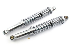 xtreme chrome adjustable shocks - 340mm