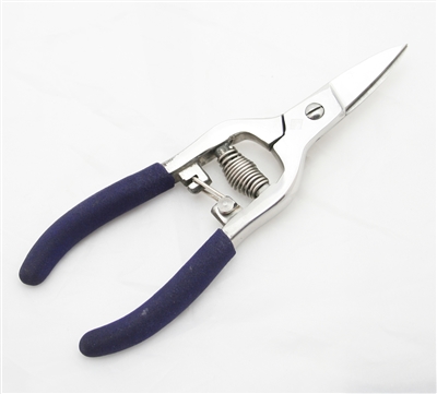 6-1/2-Inch Spring Loaded Rag Quilting Snips with No slip Gripfrom ThreadNanny
