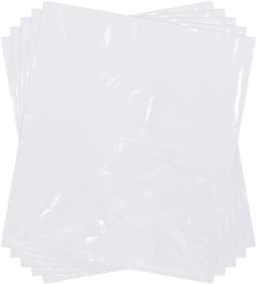 Shrink Bag 500 Piece 6"x6"Pvc Heat Shrink Film Wrap Flat Bag 100 Ga