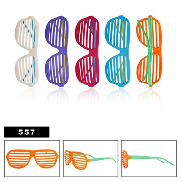 Classic retro style of shutter shades wholesale