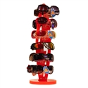 Orange rotating countertop display rack wholesale