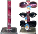 Display stand for sunglasses wholesale-hold 3 pairs