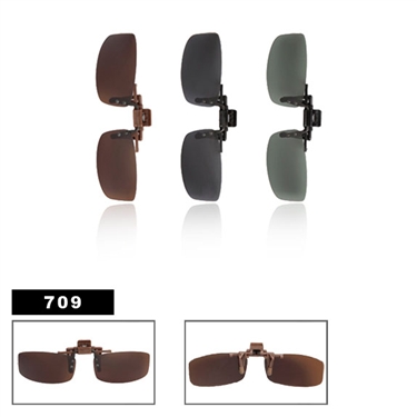 Polarized Clip On Sunglasses 709