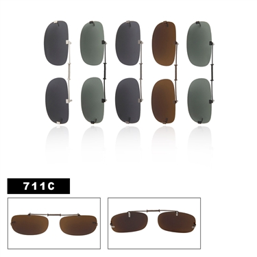 Polarized Clip Ons Slide Style 711C