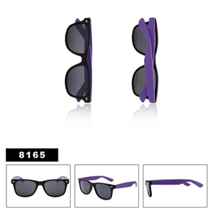 Matte Black with Purple Bulk California Classics Sunglasses