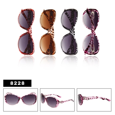 Animal Print Ladies Fashion Sunglasses Wholesale