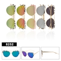 Ladies Retro Mirrored Sunglasses