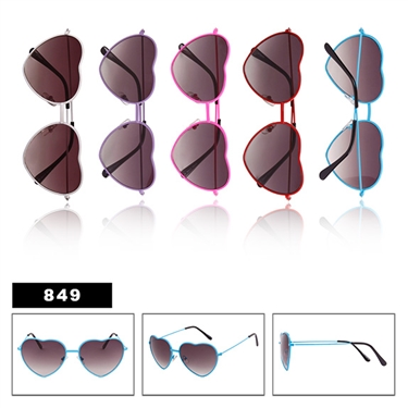 Heart Shape Novelty Sunglasses for ladies