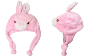 Wholesale "Pink Bunny" Animal Hats A106