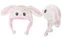 Wholesale "White/Pink Bunny" Animal Hats A108
