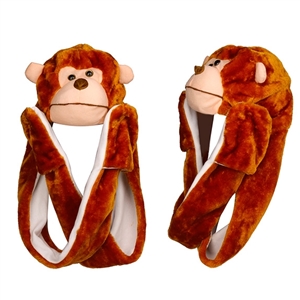 Wholesale "Monkey with Long Arm " Animal Hats A109