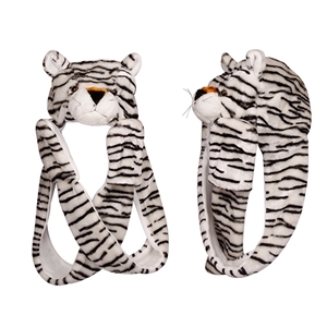Wholesale "White Tiger with Long Arm " Animal Hats A112