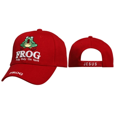Needing theses Wholesale Christian Hats-"F.R.O.G.-"Fully Rely On God"