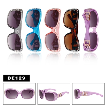 DE Rhinestone Fashion Sunglasses DE129