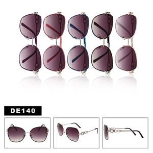 DE140 Wire Frame Fashion Sunglasses