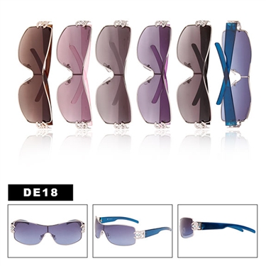 Stylish one lens design wholesale fashion sunglasses