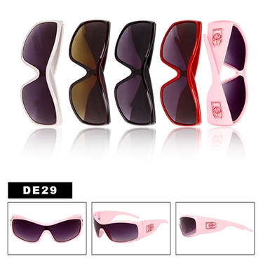 Fashionable sporty style wholesale womens sunglasses