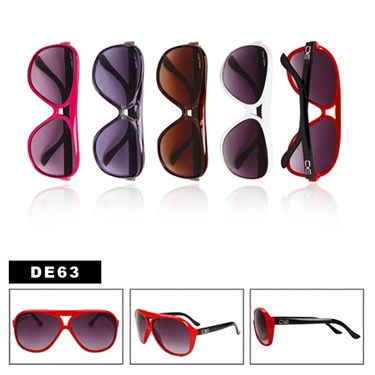 Looking for bright fashionable color sunglasses? Here they are.