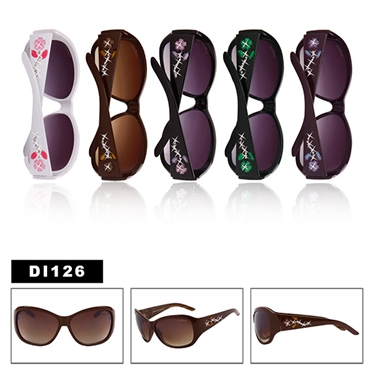 Diamond DI126 Rhinestone Sunglases