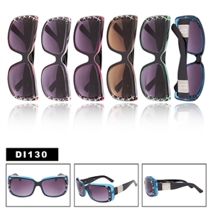 Rhinestone Diamond Eyewear Wholesale Sunglasses DI130