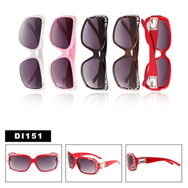 Ladies Designer Sunglasses with Rhinestones!