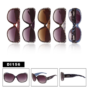 Diamond Eyewear Rhinestone Sunglasses