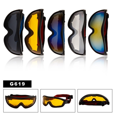 Awesome flame style wholesale goggles.