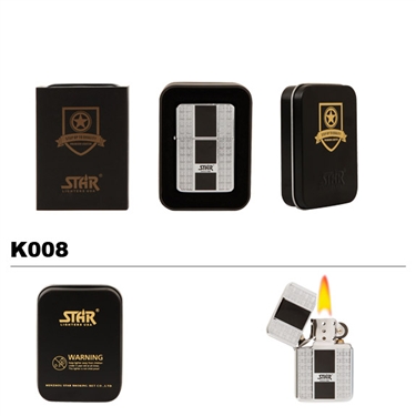 Brass Oil Lighter-STAR-K008