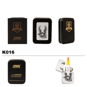 Brass Oil Lighter-"LIBERTY"-K016