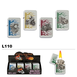 assorted flames wholesale oil lighters