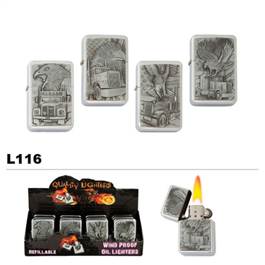 Assorted Trucks with Eagles wholesale refillable lighter