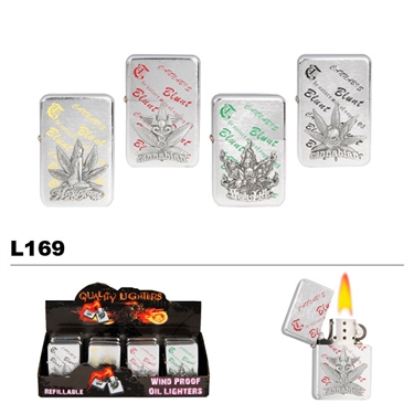Assorted Pot Wholesale Oil Lighters L169