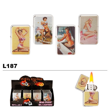 Assorted Women Wholesale Oil Lighters L187