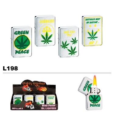 Assorted Marijuana Wholesale Oil Lighters L198