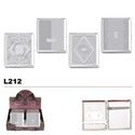 Assorted Embossed Chrome Designs Cases for Cigarettes