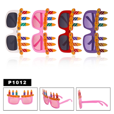 Wholesale Party Sunglasses P1023 Happy Birthday