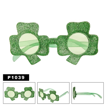 Four Leaf Clover Party Sunglasses