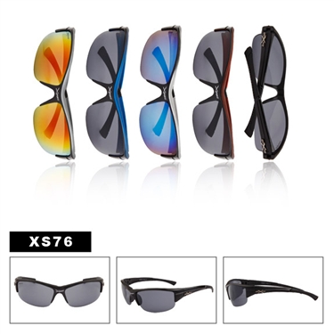These are sporty Xsportz sunglasses.