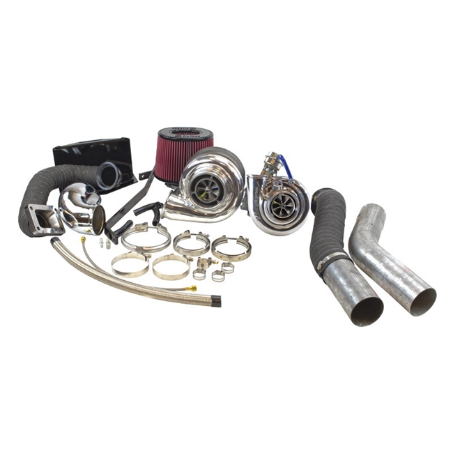 Cummins Quick Spool Side x Side Compound Turbo Kit (1994-2002)