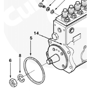 P7100 Injection Pump Seal Ring