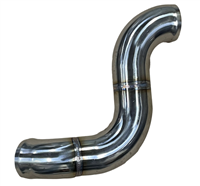 Crazy Carls Stainless Steel Intercooler Pipe for 3rd Gen Turbo on 2nd Gen - Single Turbo